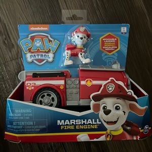 Brand new unopened Marshall fire engine toy